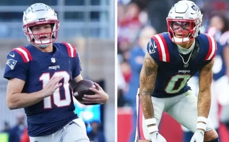 Drake Maye, Christian Gonzalez Named Pro Bowlers, Usher New Patriots Era