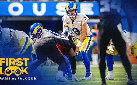 Rams Face Falcons in Atlanta’s Monday Night Football Clash