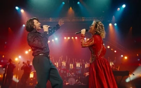 Review: Jackman and Hudson Captivate with ‘Song Sung Blue’ Performance