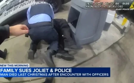 Joliet Man Dies in Police Custody; Family Sues Over Shell Station Incident