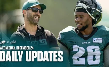 Saquon Barkley Hails Nick Sirianni as NFL’s Top Coach | Eagles vs. Bills Updates
