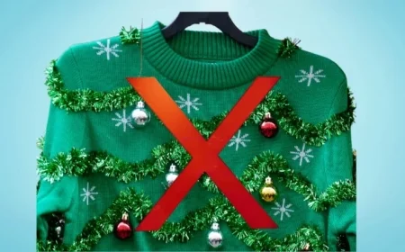 TSA Cautions Travelers on Wearing Glittery Christmas Sweaters at Airports