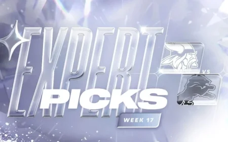 Vikings Host Lions on Christmas Day Game