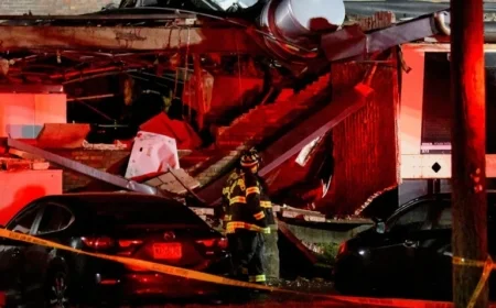 Investigators Examine Pennsylvania Nursing Home Wreckage After Fatal Explosion