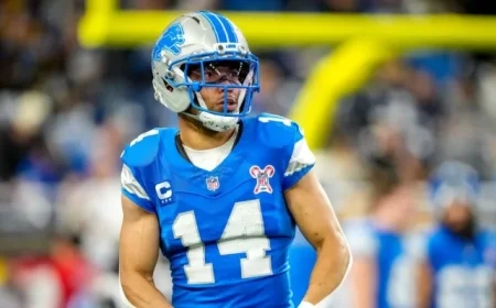Lions’ Amon-Ra St. Brown Questionable, 2 Ruled Out Against Vikings