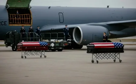 Iowa National Guard Soldiers Killed in Syria Return Home
