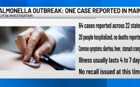 Salmonella Outbreak Affects Multiple States, Including Maine