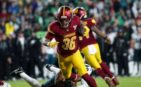 Commanders’ Chris Rodriguez Questionable Due to Illness