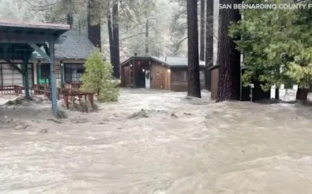 California Braces for Intense Downpours, Possible Mudslides and Debris Flows
