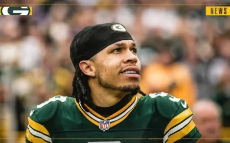 Christian Watson Earns Packers’ 2025 Ed Block Courage Award
