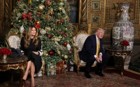 Trump Takes Children’s Christmas Calls from Mar-a-Lago