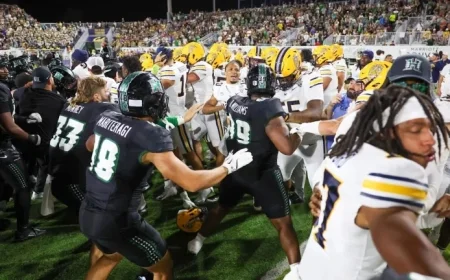 Christmas Eve Bowl Game Erupts in Massive College Football Brawl