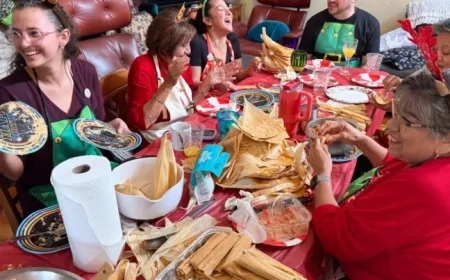 San Antonio Family Celebrates Tradition with Tamalada Festivities