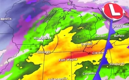 Freezing Rain Targets Holiday Weekend, Brief Warm-Up Expected Sunday