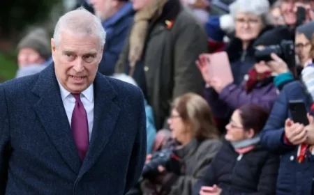Former Prince Andrew Excluded from Royal Family’s Sandringham Christmas Celebration