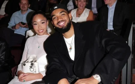 Karl-Anthony Towns, Jordyn Woods Celebrate Engagement After Knicks’ Christmas Victory