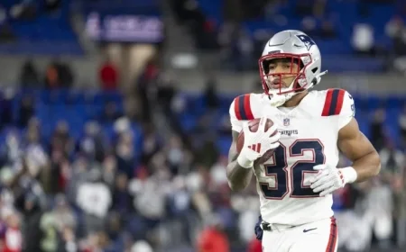 TreVeyon Henderson Limited; Kayshon Boutte, Jared Wilson Miss Patriots Practice