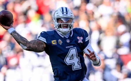Dak Prescott’s 307 Yards Propel Cowboys to 30-23 Victory Over Commanders