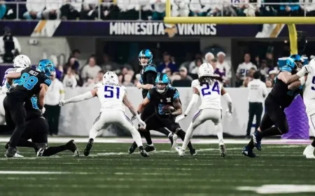 Detroit Lions Face Minnesota Vikings on December 25th Showdown