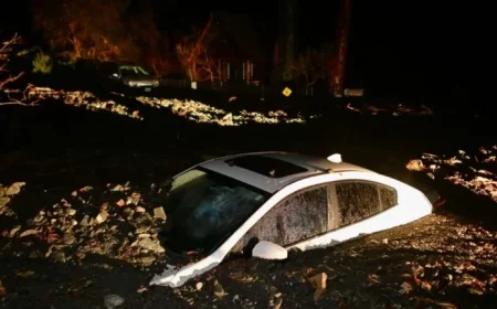 Storm Threatens Southern California with Mudslides and High Surf