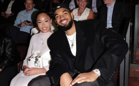 Karl-Anthony Towns Engages Jordyn Woods in Official Announcement