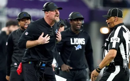 Dan Campbell Critiques Team’s Performance Amid Playoff Absence Concerns