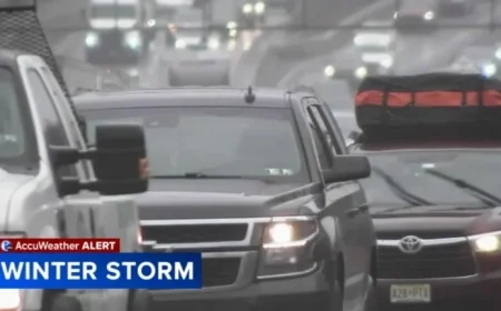 PennDOT Enforces Vehicle Restrictions Amid Winter Storm on Busy Travel Day