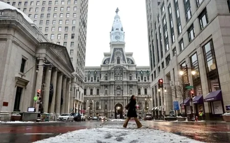 Philadelphia Faces Snow, Sleet, and Ice This Friday