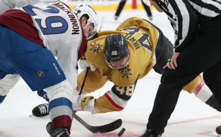 Avalanche Aim to Extend Winning Streak Against Golden Knights