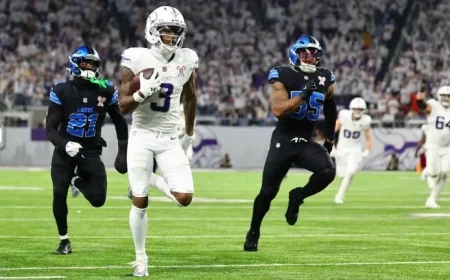 Jordan Addison Thrills with Spectacular End Zone Performance