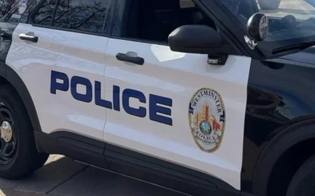 Colorado Officer Dragged by Suspects Before Arrest in Westminster