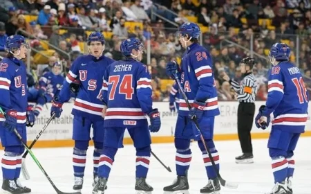 U.S. Faces Germany in World Juniors Opener at Grand Casino Arena