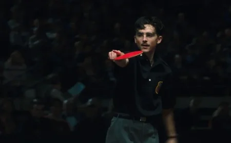 Hollywood’s Top Table Tennis Coach Diego Schaff Trains Timothée Chalamet