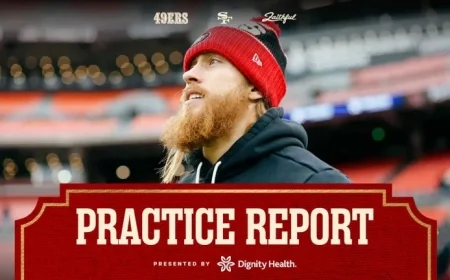 George Kittle, Ricky Pearsall Questionable for Bears Clash: Injury Report