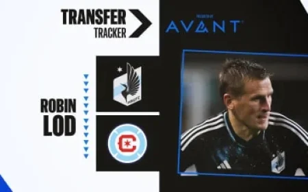 Chicago Fire Ink Midfielder Robin Lod