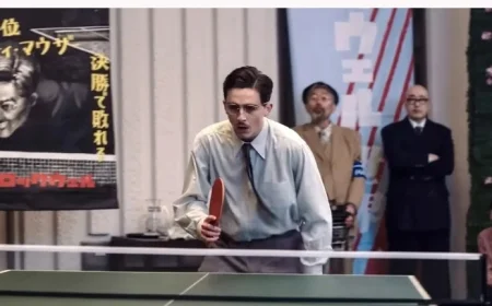 Timothée Chalamet Trains Ping-Pong for ‘Marty Supreme’ Role