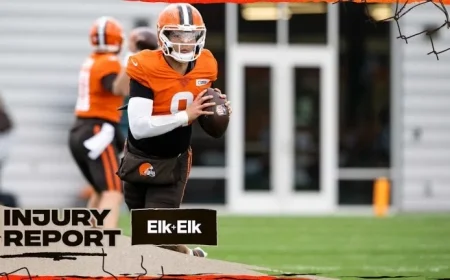 Harold Fannin Jr. and Dillon Gabriel Questionable for Week 17 Matchup