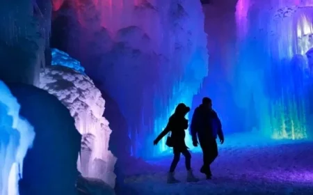 “Ice Castles Welcomes Visitors This Friday”