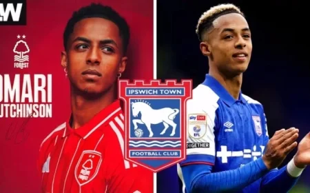 Comparing Omari Hutchinson’s Nottingham Forest and Ipswich Town Salaries
