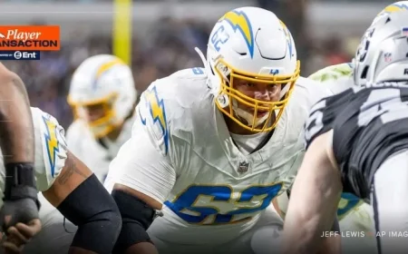 Broncos Acquire Center Sam Mustipher from Chargers’ Practice Squad