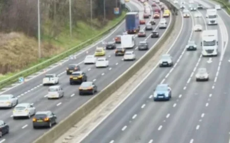 Crash Shuts Down Major UK Motorway in Both Directions