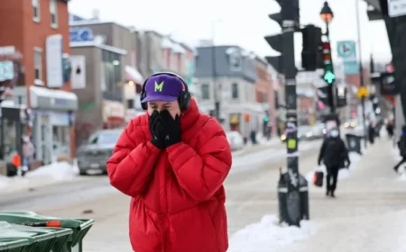 Photos: Arctic Chill Engulfs Quebec, Returning for New Year