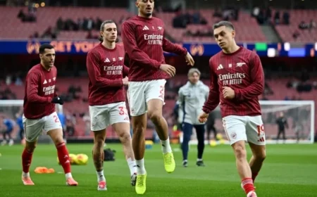 Arsenal’s Injury Woes Intensify as Star Withdraws Before Brighton Match