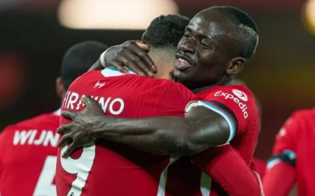Sadio Mane Reveals Why Roberto Firmino’s Shirt is His Only Display