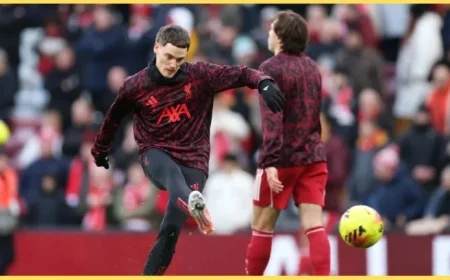 Florian Wirtz Dazzles Anfield with Stunning 11th-Minute Highlight