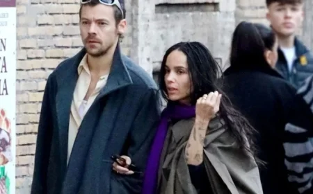 Zoe Kravitz Sparks Engagement Rumors in Rome with Harry Styles