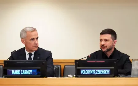 Zelenskyy Meets Carney in Halifax Ahead of Trump Talks in Florida