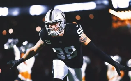 Maxx Crosby Departs Raiders Facility After Shutdown Request