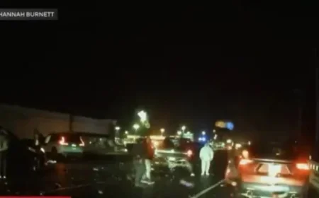 Carroll County Icy Overpass Crash Involves Multiple Vehicles