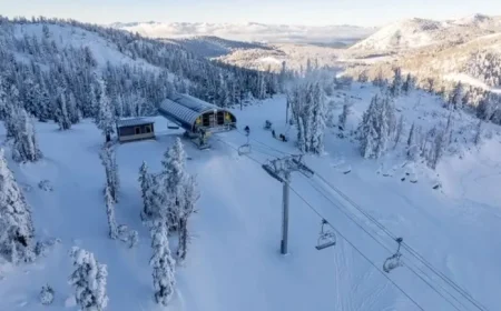 Tahoe Ski Resort Records Significant Snowfall After Christmas Eve Storms